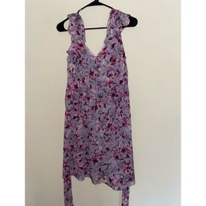 EXPRESS PURPLE FLOWER DRESS